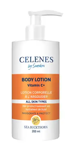 De Online Drogist Celenes by sweden sea buckthorn bodylotion - vette/gecombineerde huid 200ml aanbieding