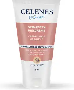 De Online Drogist Celenes by sweden cloudberry gebarsten hielcrème - droge huid 75ml aanbieding