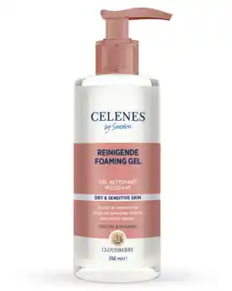 De Online Drogist Celenes by sweden cloudberry reinigende schuimgel - droge/gevoelige huid 250ml aanbieding