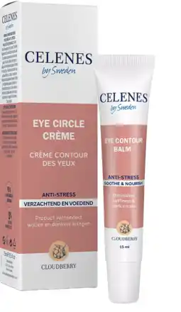 De Online Drogist Celenes by sweden cloudberry eye contour balm anti-stress 15ml aanbieding