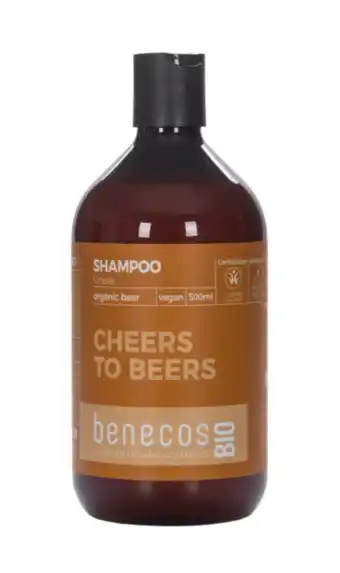 De Online Drogist Benecos beer unisex shampoo 500ml aanbieding