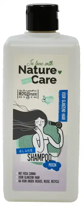 De Online Drogist Nature care shampoo perzik 500ml aanbieding
