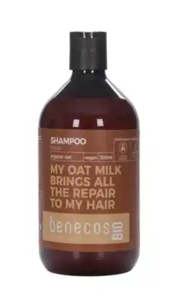 De Online Drogist Benecos oat repair shampoo 500ml aanbieding