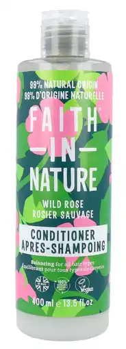 De Online Drogist Faith in nature wild rose shampoo 400ml aanbieding