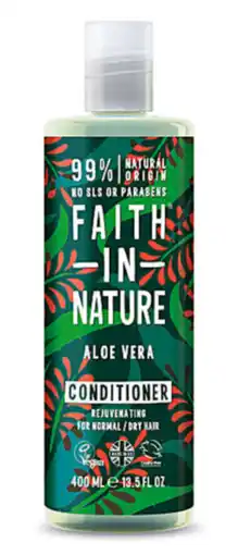 De Online Drogist Faith in nature aloë vera conditioner 400ml aanbieding