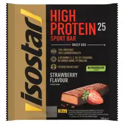 De Online Drogist Isostar high protein sport bar strawberry 3st aanbieding