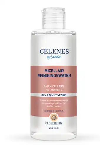 De Online Drogist Celenes by sweden cloudberry micellair reinigingswater 250ml aanbieding