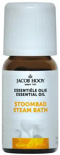 De Online Drogist Jacob hooy essentiële olie stoombad 10ml aanbieding