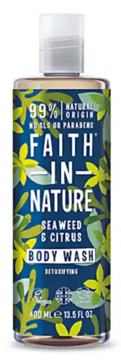 De Online Drogist Faith in nature seaweed & citrus bodywash 400ml aanbieding