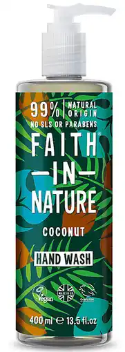 De Online Drogist Faith in nature coconut handwash 400ml aanbieding