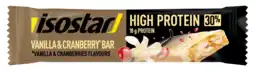 De Online Drogist Isostar high protein vanilla cranberry reep 55gr aanbieding