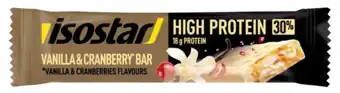 De Online Drogist Isostar high protein vanilla cranberry reep 55gr aanbieding