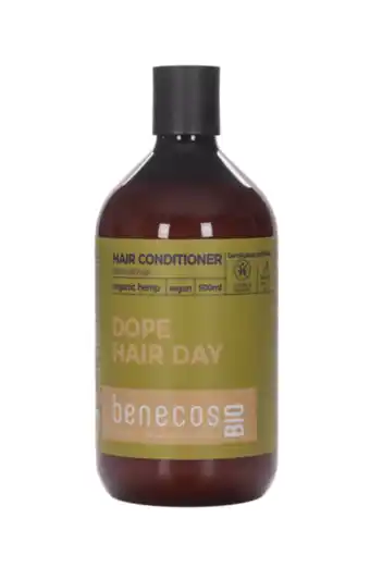 De Online Drogist Benecos hemp normal hair conditioner 500ml aanbieding