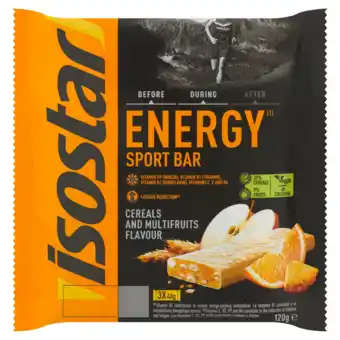 De Online Drogist Isostar energy sport bar multifruit 3st aanbieding