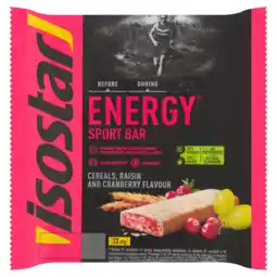 De Online Drogist Isostar energy sport bar cranberry 3st aanbieding