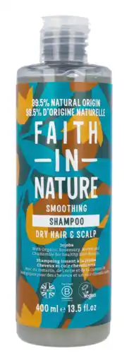 De Online Drogist Faith in nature jojoba shampoo - voor droog tot normaal haar 400ml aanbieding