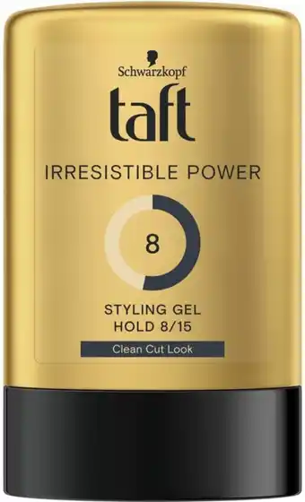 De Online Drogist Schwarzkopf taft irresistible power styling gel 300ml aanbieding