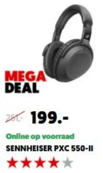 MediaMarkt SENNHEISER PXC 550-II aanbieding