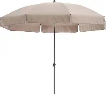 Intratuin Intratuin parasol haiti taupe 80+uv d 200 cm aanbieding