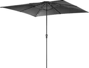 Intratuin Intratuin parasol pallini zwart 80+uv 280 x 280 cm aanbieding