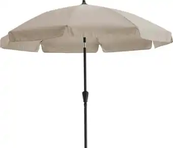 Intratuin Intratuin parasol jamaica d 230 cm 80+uv taupe aanbieding
