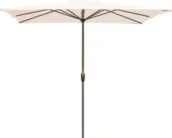 Intratuin Intratuin parasol pallini 280 x 280 cm 80+uv wit aanbieding