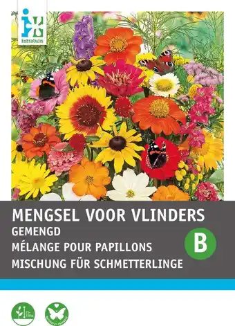 Intratuin Intratuin bloemenzaad bloemenmengsel voor vlinders aanbieding