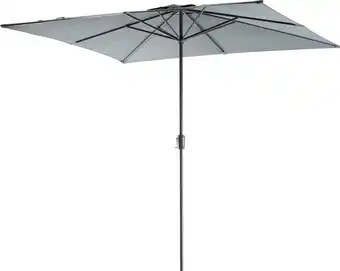 Intratuin Intratuin parasol pallini grijs 80+uv 280 x 280 cm aanbieding
