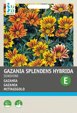 Intratuin Intratuin bloemenzaad gazania grootbloemig (gazania splendens hybrida 'sunshine') aanbieding