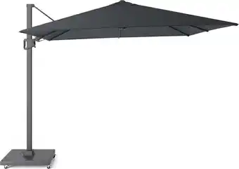 Intratuin Platinum zweefparasol merida plus t2 antraciet 35+uv 300 x 300 x 255 cm aanbieding