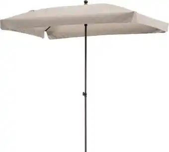 Intratuin Intratuin parasol cuba crème 80+uv 210 x 140 cm aanbieding