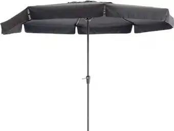 Intratuin Intratuin parasol chios zwart 80+uv d 350 cm aanbieding