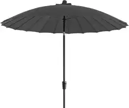 Intratuin Intratuin parasol shanghai zwart 80+uv d 300 cm aanbieding