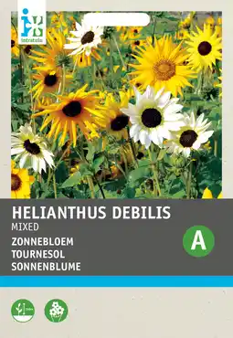 Intratuin Intratuin bloemenzaad zonnebloem mengsel (helianthus annuus) aanbieding