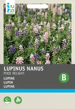 Intratuin Intratuin groentezaad lupine (lupinus nanus 'pixie delight') aanbieding