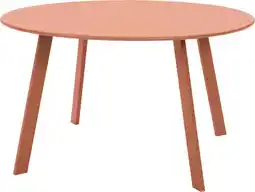 Intratuin Intratuin bijzettafel latte terracotta d 70 h 40 cm aanbieding