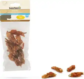 Intratuin Beeztees gedroogde visjes met kip 70 gram aanbieding