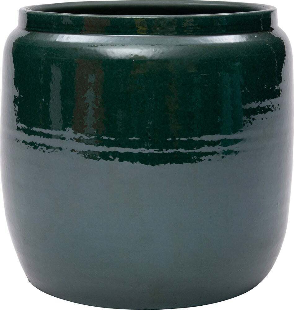 Intratuin bloempot merel groen d 24 h 23 cm aanbieding bij Intratuin