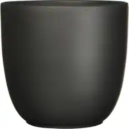 Intratuin Everydays bloempot zwart d 12 h 11 cm aanbieding