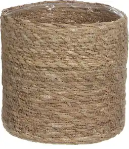 Intratuin Everydays plantenmand atlantic naturel d 12 h 12 cm aanbieding