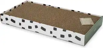 Intratuin Beeztees krabkarton jixy bruin 47 x 24 x 4,5 cm aanbieding