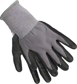Intratuin Intratuin tuinhandschoenen maat m foam/latex grijs aanbieding