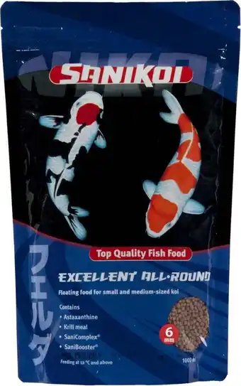 Intratuin Velda visvoer sanikoi excellent all-round 6 mm 1 l aanbieding