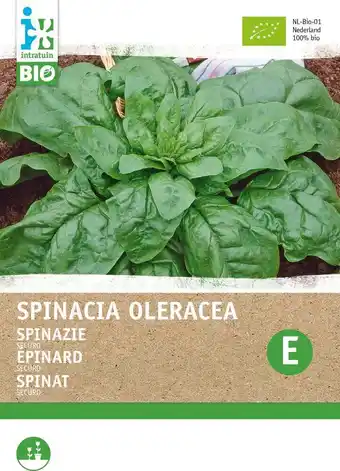 Intratuin Biologische intratuin groentezaad spinazie (spinacia oleracea 'securo') aanbieding