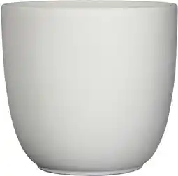 Intratuin Everydays pot d 14,5 h 14 cm mat wit aanbieding