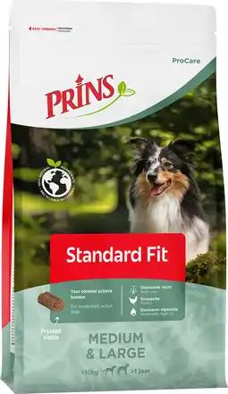 Intratuin Prins hondenvoer procare standaard fit 3 kg aanbieding