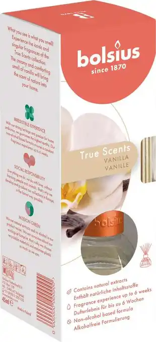 Intratuin Bolsius geurstokjes true scents vanille 45 ml aanbieding