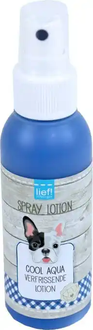 Intratuin Lief! hondenlotion spray cool aqua 100 ml aanbieding