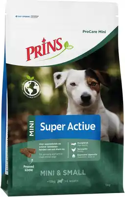Intratuin Prins procare mini super active 3 kg aanbieding