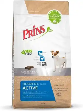 Intratuin Prins procare mini super active 3 kg aanbieding